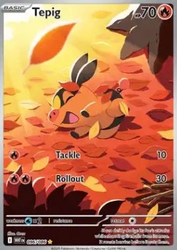 Tepig (WHT 096) - English