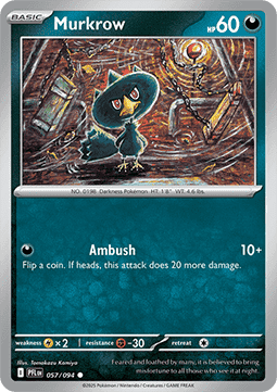 Murkrow (PFL 057) - English