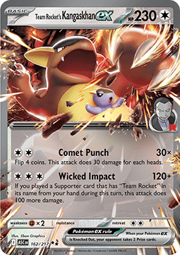 Team Rocket’s Kangaskhan ex (ASC 162)