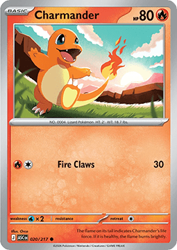 Charmander (ASC 020) English