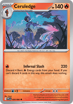 Ceruledge (PFL 020) - English