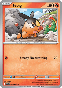 Tepig (ASC 029) English