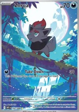 Zorua (WHT 142) - English