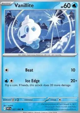 Vanillite (WHT 027) - English