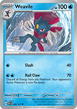 Weavile (ASC 045) English