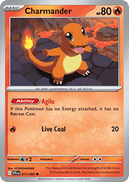 Charmander (PFL 011) - English